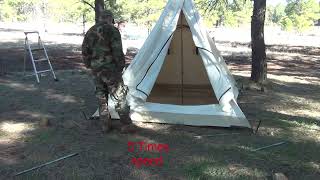 Canvas Range Tent - Cowboy Teepee Review