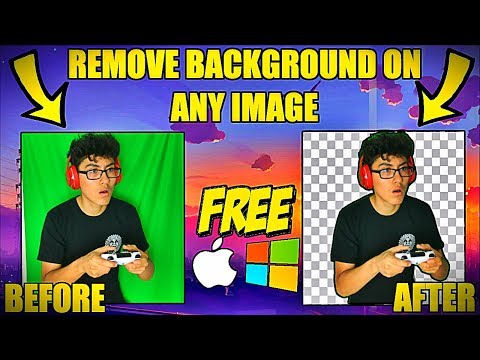 (WINDOWS/MAC) HOW TO USE/MAKE TRANSPARENT PNG!! REMOVE THE BACKGROUND FROM ANY IMAGE!!!