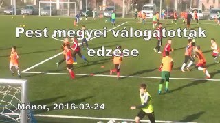 ˘PEST MEGYEI VÁLOGATOTTAK EDZÉSE-MONOR 2016.03.24.