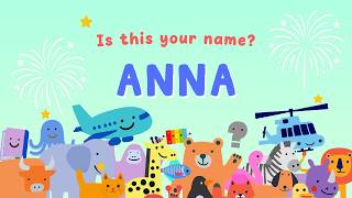 Anna Is This Your Name