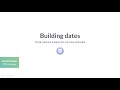 SQL Tutorial: Time Series Analysis in SQL Server | Building dates