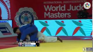 Judo 2015 World Masters Rabat: Korval (FRA) - Davaadorj (MGL) [-66kg] bronze