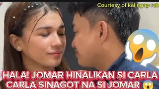 HALA! JOMAR HINALIKAN SI CARLA AT CARLA SINAGOT NA SI JOMAR GRABE!