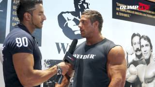 Tim Budesheim - interview on Arnold Classic Europe - Madrid 2013 - Olimp Sport Nutrition