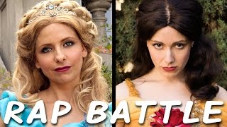 CINDERELLA vs BELLE: Princess Rap Battle (Sarah Michelle Gellar & Whitney Avalon)