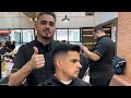 how to cut classic hair with mid fade gradient