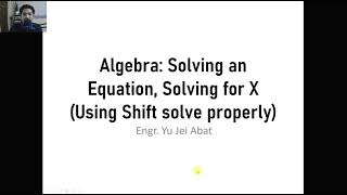 Calculator Techniques for ENGINEERING BOARD EXAM: Solving for X, USING SHIFT SOLVE | 10 PROBLEMS