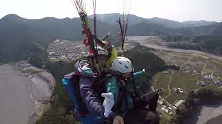 国内最高峰のフライトを体験！川根町でパラグライダー【たびらい静岡】