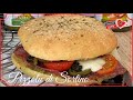 Pizzoli di Sortino /  Pizza-focaccia farcita Siciliana