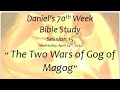 Daniel's 70th Week (Week 15)