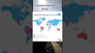 Country That Doesn't Snow #shorts #like #subscribe