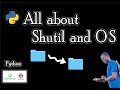 #python Shuttle and OS #libraries #create #folder #copy #move #files #datascience #data #anaconda