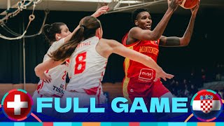 Switzerland v Montenegro | FIBA Women's EuroBasket 2025 Qualifiers