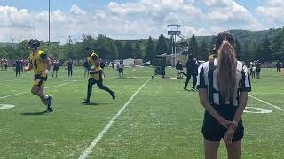 Russell Wilson and Justin Fields Throw to WRs, Hone in on Footwork | Steelers Si