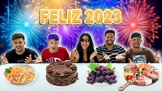 O ÚLTIMO A PARAR DE COMER CEIA DE REVEILLON GANHA!!!