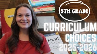 5th Grade Curriculum Picks 2025 2026
