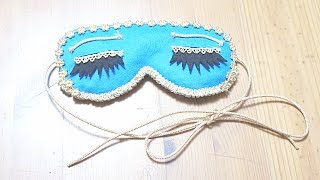 DIY Breakfast at Tiffany's inspired Sleep Eye Maskㅣmadebyaya