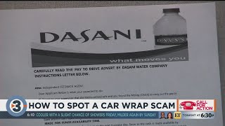 Call for Action: Spotting a car wrap scam
