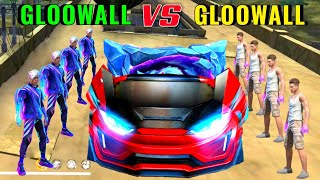 Gloowall vs Gloowall Skin Fight On Factory 👿 Noob VS Pro ⚡ Gloowall Challenge 😎 Garena Free Fire 🔥