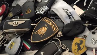 My car key collection