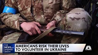 Americans travel to Ukraine to volunteer as foreign fighters, combat medics and trainers
