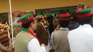 ISF pk-26 Mardan is roaring PTI slogan