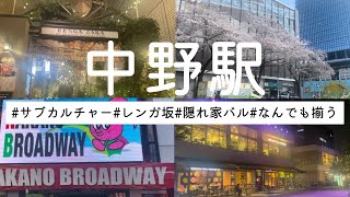 サブカルチャーとグルメの街【中野駅】みんなが住みたがる魅力とは？