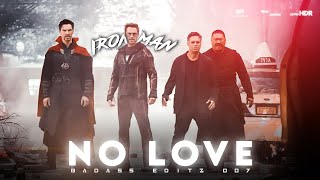 NO LOVE FT TONY STARK | IRONMAN EDIT | AVENGERS EDIT | NO LOVE FT SHUBH | 1080P 60FPS SMOOTH STATUS