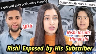 Rishi Athwani CAUGHT Kissing a Girl in CLUB| Nishi INSULTS Himanshi PUBLICLY