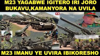 LE 18/2/2025 URU RUKERERA M23 IKOZE AGASHYA IKANGARANYIJE KINSHASA/ BUKAVU YOSE /M23 YINJIYE UVIRA