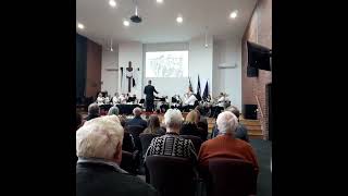 Goldcrest March. Geelong Salvation Army. ANZAC day eve concert.