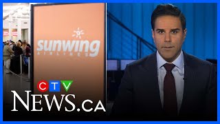 Sunwing cancels numerous flights out of Pearson | CTV National News at 11 for Wednesday Feb. 19 2025