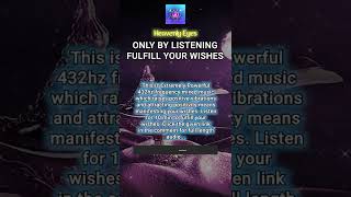 Only By Listening Fulfill Your Wishes{EXTREMELY POWERFUL} Positive Energy, Law of Attraction #shorts