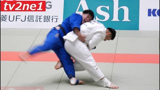 全日本学生柔道体重別 (男子100kg超級 準決勝) 森田 和志(東海大) × 高原 健伸(日体大) 2024