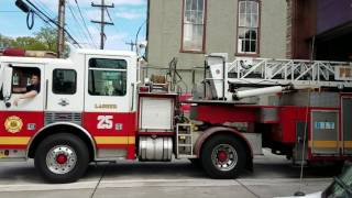 PFD Pipeline 35 and Ladder 25 Responding (MAJOR Q AND HORN)