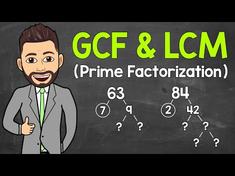 What is the GCF and LCM of 21 and 84?