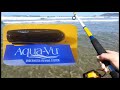 Surf Perch Underwater Footage and Setup ..See What We Learned and Catch More Fish !