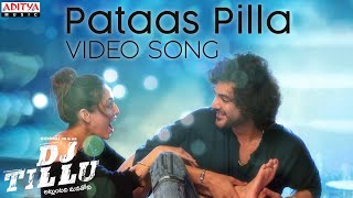 #PataasPilla Video Song | DJTillu | Siddhu, Neha Shetty | Vimal Krishna | #Anirudh | Sricharan