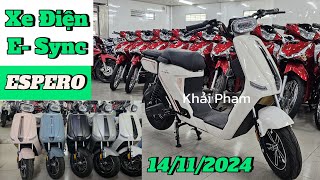 Review chi tiết xe điện E- SYNC của ESPERO nhỏ gọn bảo hành 3 năm ngày 14/11.CH Mai Duyên. khai Phạm