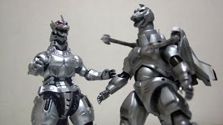 S.H.モンスターアーツ メカゴジラ\u0026スーパーメカゴジラ レビュー　S.H.Monster Arts MechaGodzilla