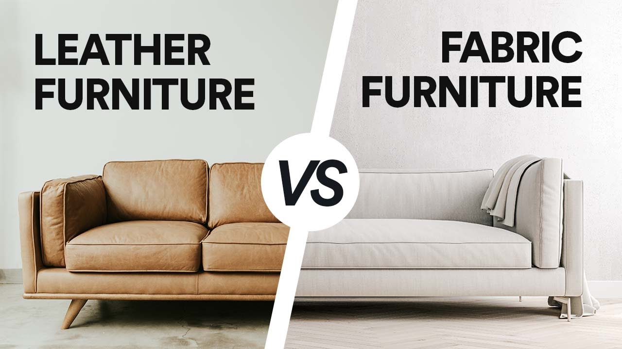 Leather Vs Fabric Sofa Comfort Style Face Off