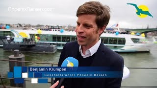 MS ALENA Schiffstaufe - NEUES Flussschiff bei Phoenix Reisen I PHOENIX REISEN TV Folge #85