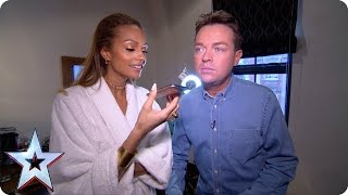 Stephen and Alesha cosy up in, err, bed! | Britain's Got More Talent 2015
