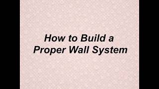 VaproShield Building a Proper Wall System