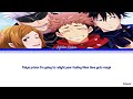 jujutsu kaisen ending 1 full『lost in paradise』by ali ft. aklo lyrics kan rom eng