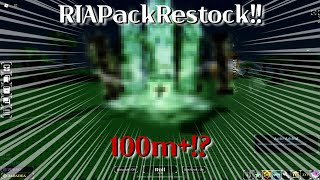 【 Sol's RNG 】Riapack Restocked!!