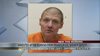 Man arrested after running from Franklin County Sheriff deputies