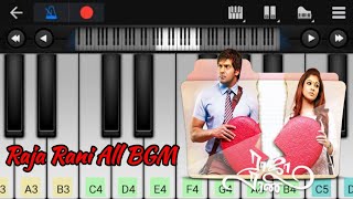 Raja Rani All BGM | Easy Piano Tutorial | G.V. Prakash