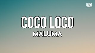 Maluma - COCO LOCO (Letra/Lyrics) | Me trae enamorado sin saber su nombre