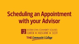 How to schedule an appointment with your advisor